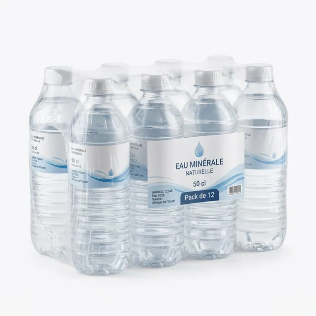 Eau minérale 50 cl (pack de 12)