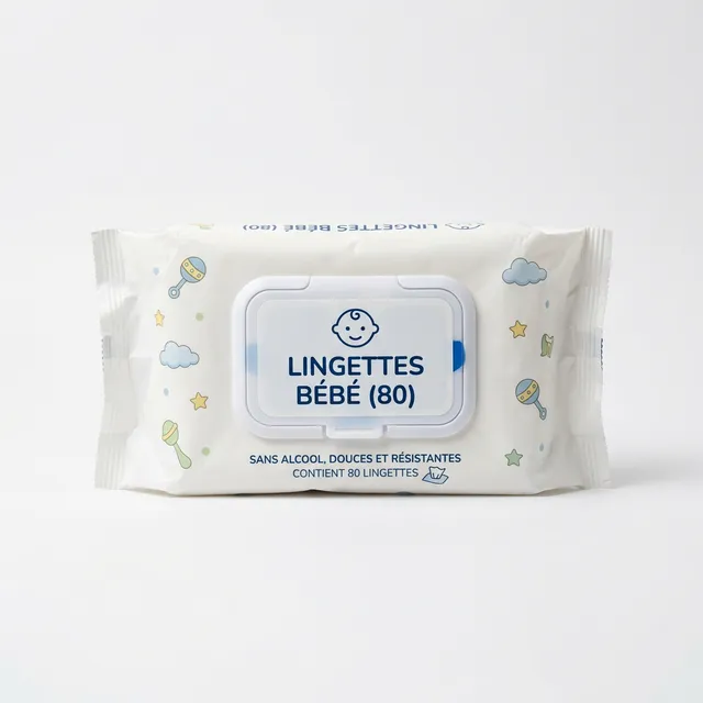 Lingettes bébé (80)